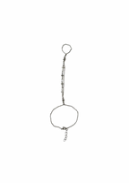 Riley hand chain silver