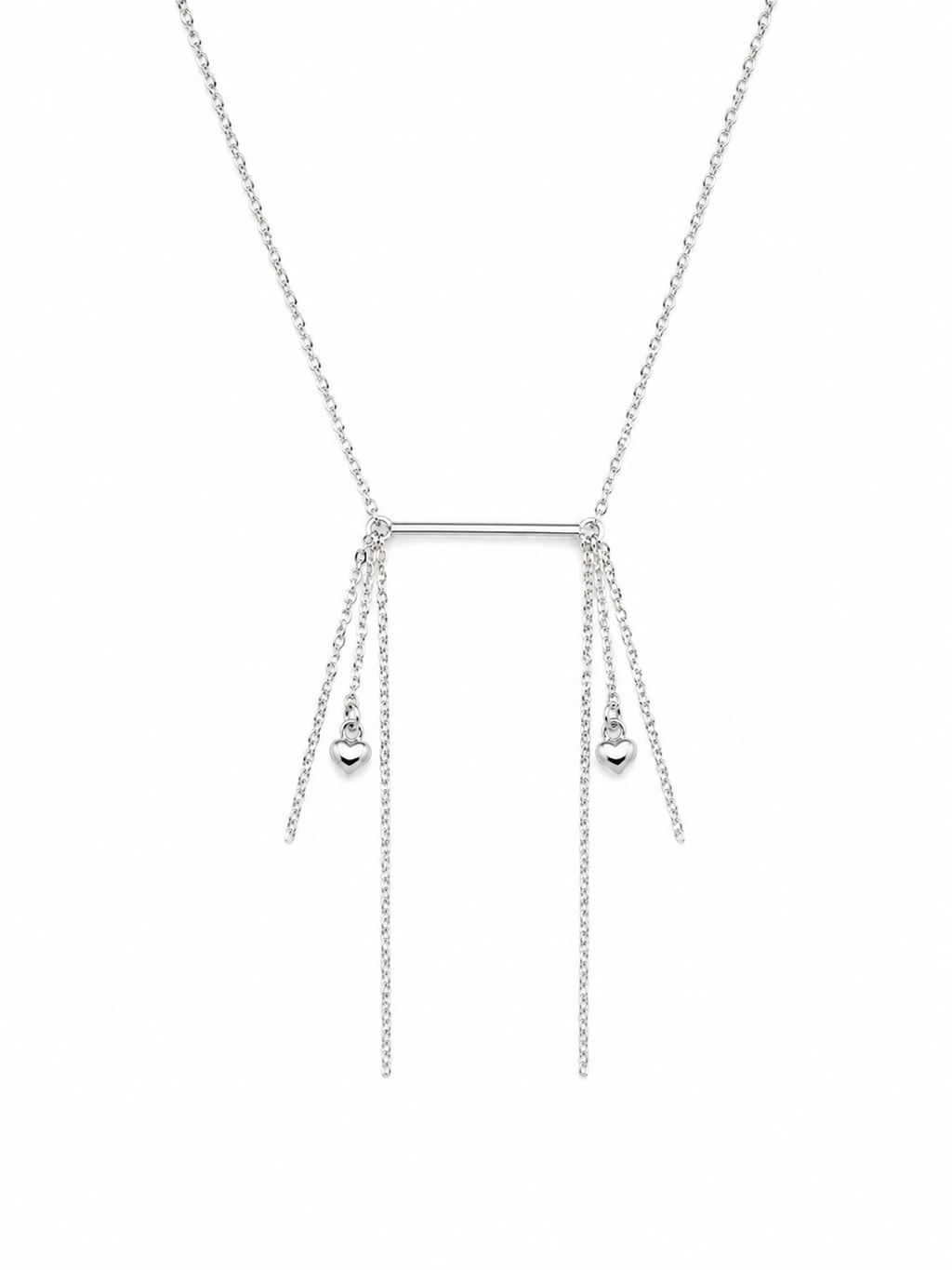 Bente necklace silver