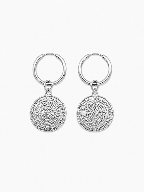 Desi earrings silver