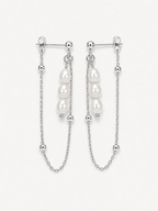 Els earrings silver