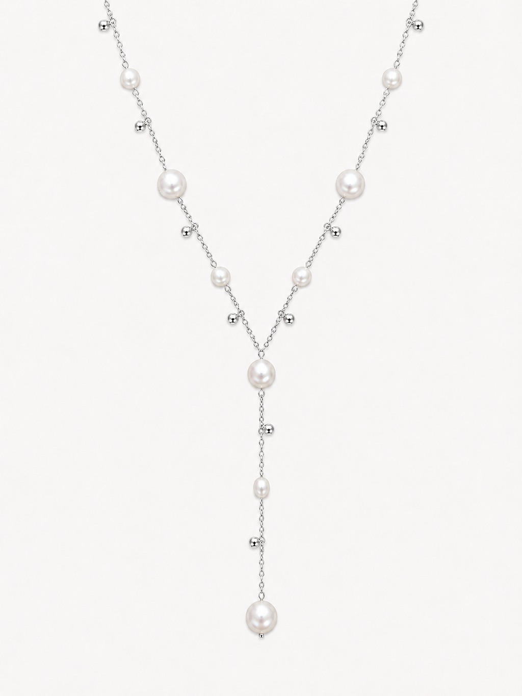 Hilde necklace silver
