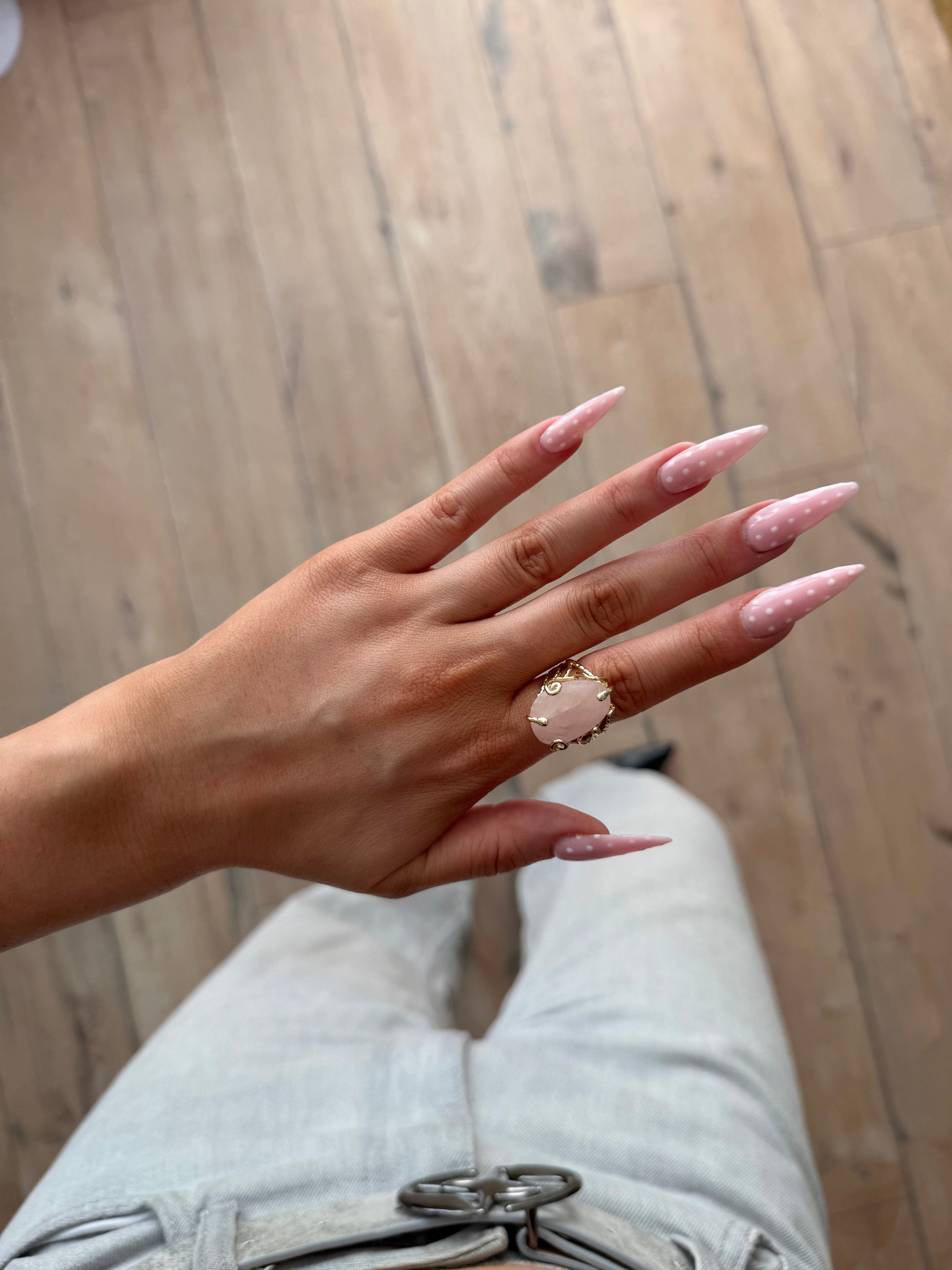 Lyris ring rose