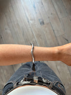 Noa bangle silver